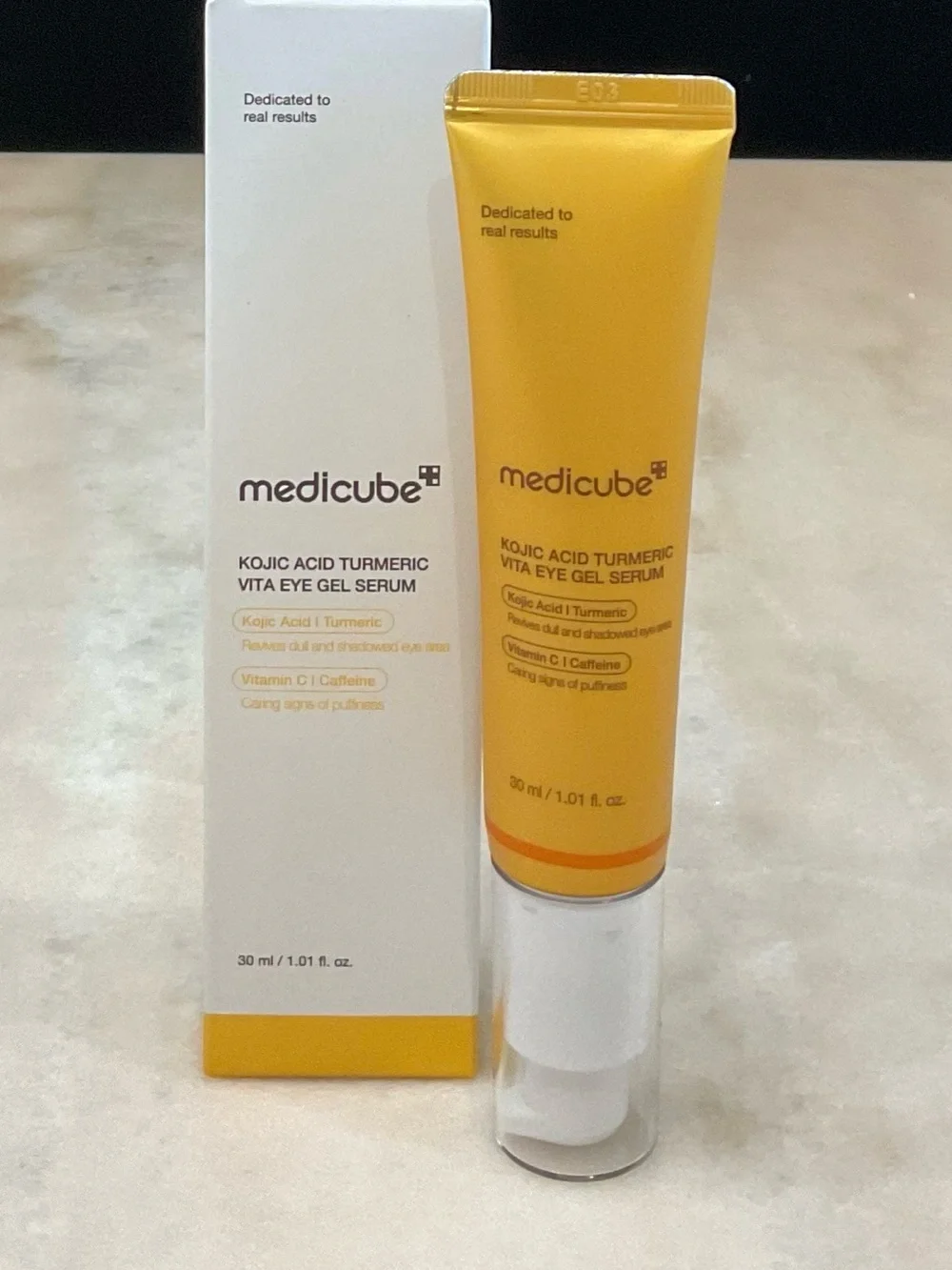 Medicube Kojic Acid Turmeric Vita Eye Gel Serum